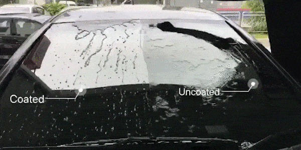 Vitres Hydrophobes